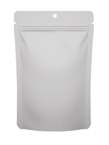 Unbranded resealable doy snack pouch